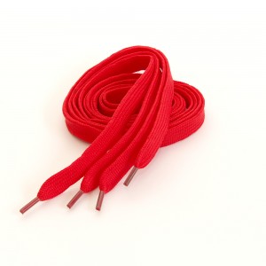 lacet rond rouge